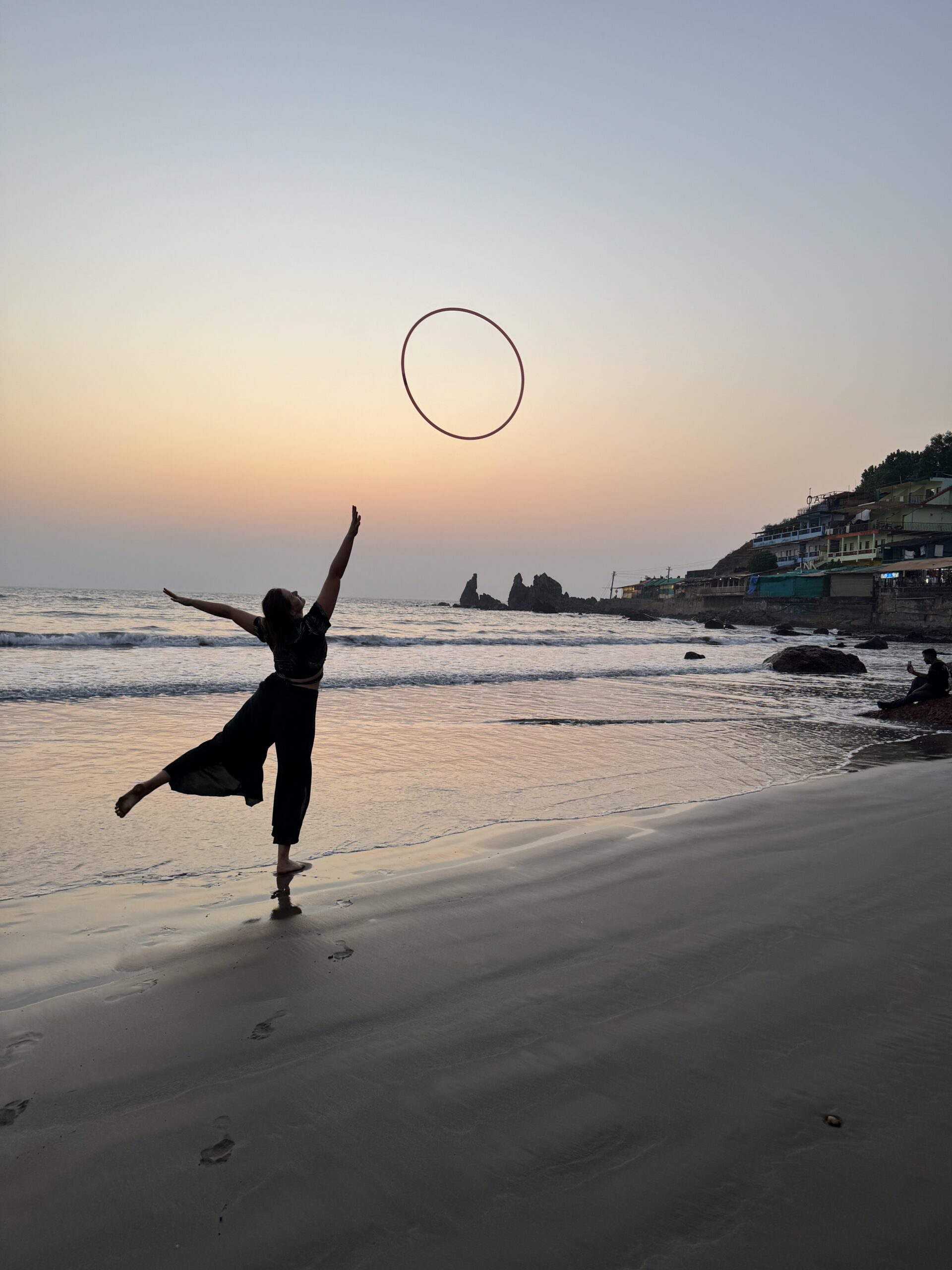 group hula hooping vondelpark