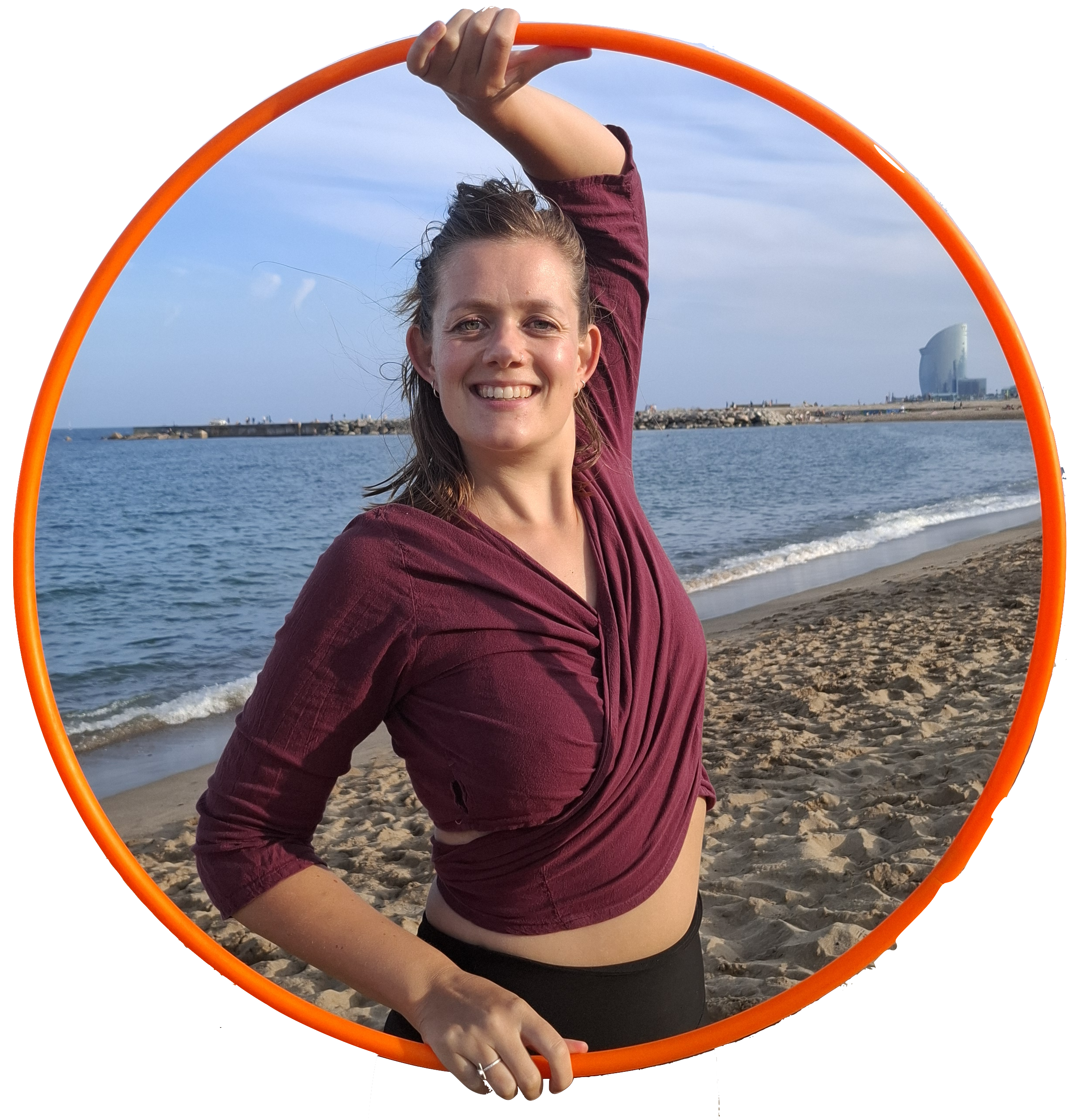 iris round hula hoop